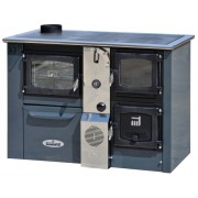 Plīts TEMY Plus 25kW, kreisā, pelēka